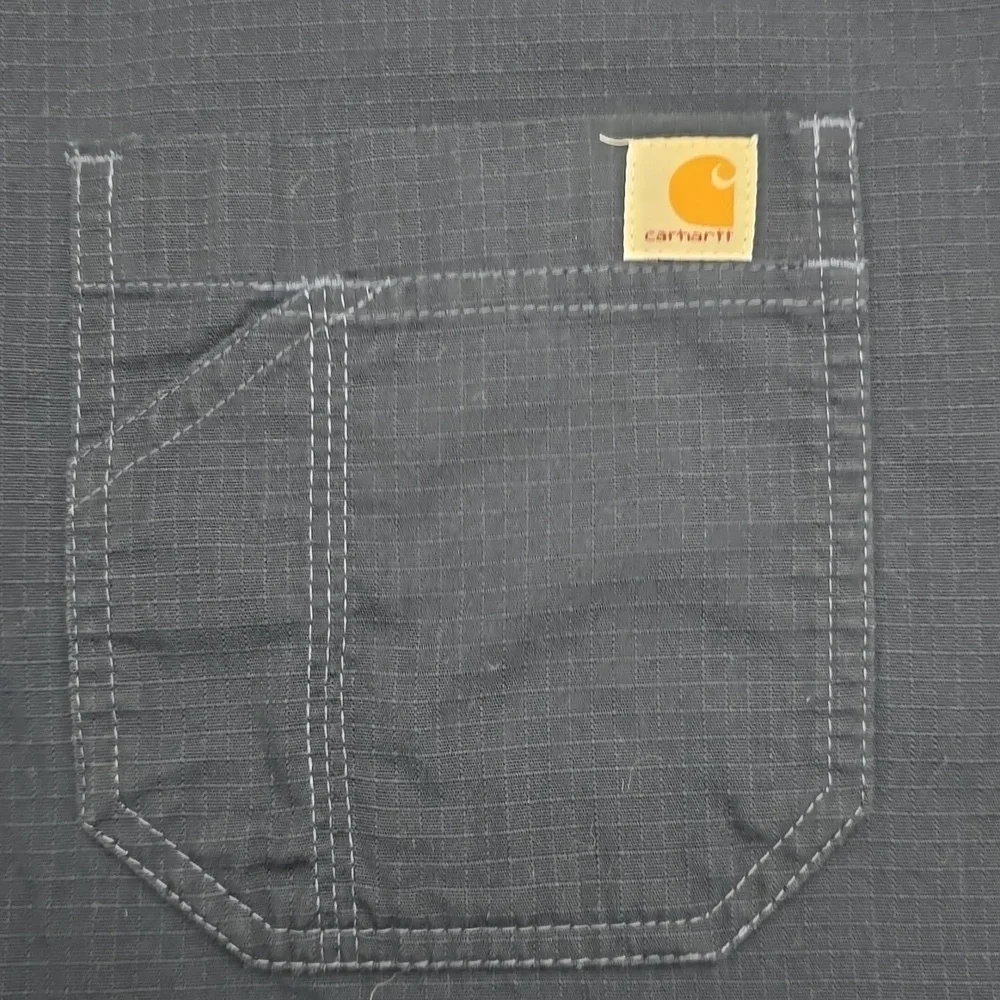 CARHARTT Navy V-Neck Scrub Top Men's XL - Picture 4 of 6